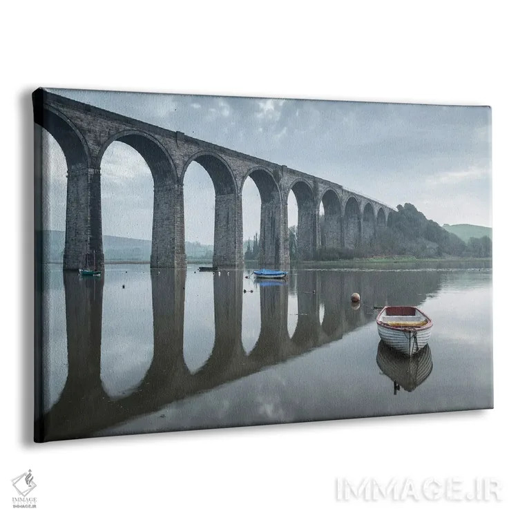 تابلو پل قوسی (ویا داکت) اثر آدام برتون - نمای پرسپکتیو محصول