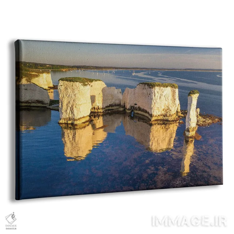 تابلو صخرههای اولد هری (محل جغرافیایی) اثر آدام برتون - نمای پرسپکتیو محصول