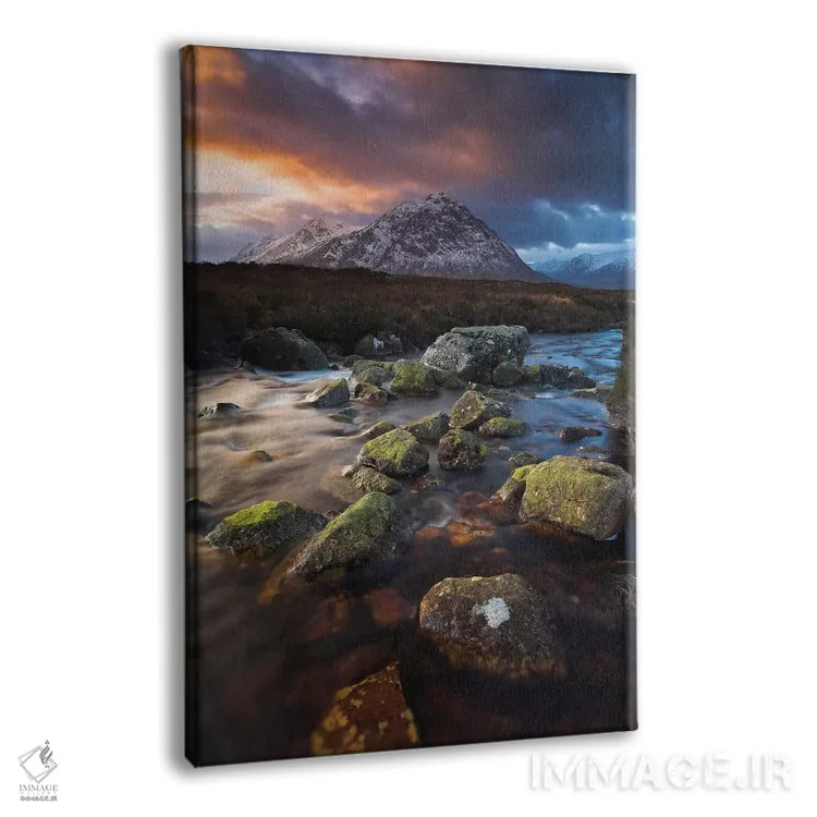 تابلو یک ویژگی اسکاتلندی اثر آدام برتون - نمای پرسپکتیو محصول