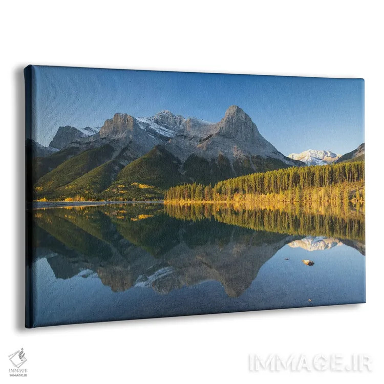 تابلو رشتهکوه راکی کانادا اثر آدام برتون - نمای پرسپکتیو محصول