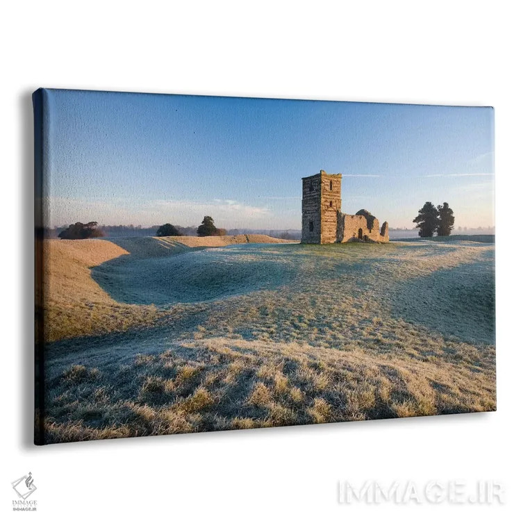 تابلو زمین مقدس اثر آدام برتون - نمای پرسپکتیو محصول