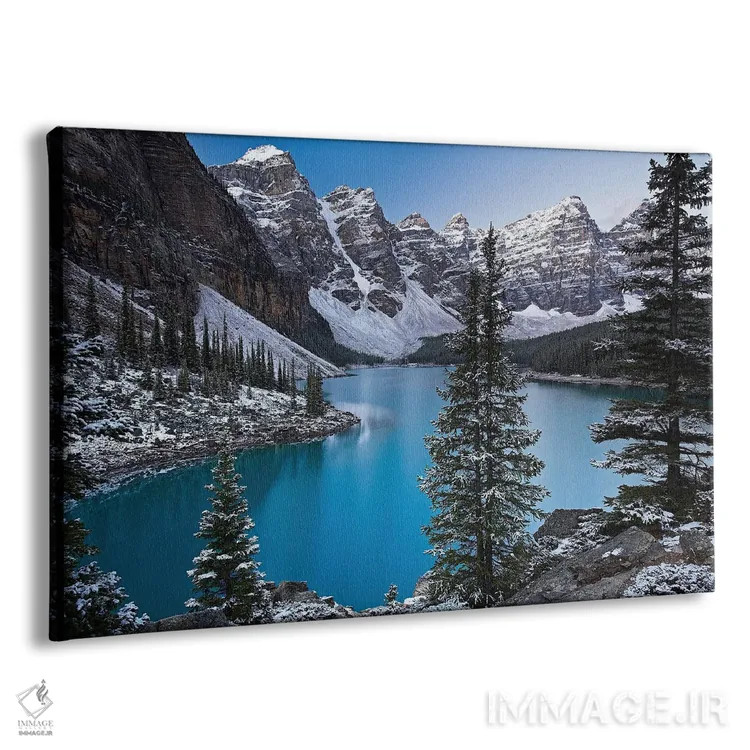 تابلو گوهر کوههای راکی اثر آدام برتون - نمای پرسپکتیو محصول