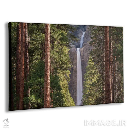 تابلو آبشارهای پایین یوسمیتی اثر آدام برتون - نمای پرسپکتیو محصول