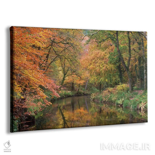 تابلو طلاییهای تاین (رودخانه/منطقه) اثر آدام برتون - نمای پرسپکتیو محصول