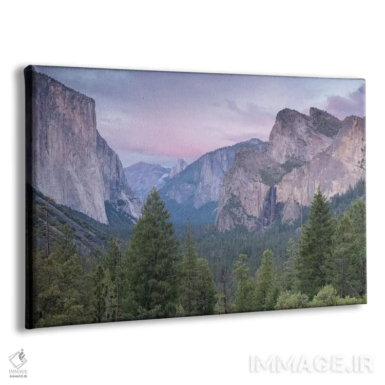 تابلو نمای تونل (منظر معروف یوسمیتی) اثر آدام برتون - نمای پرسپکتیو محصول