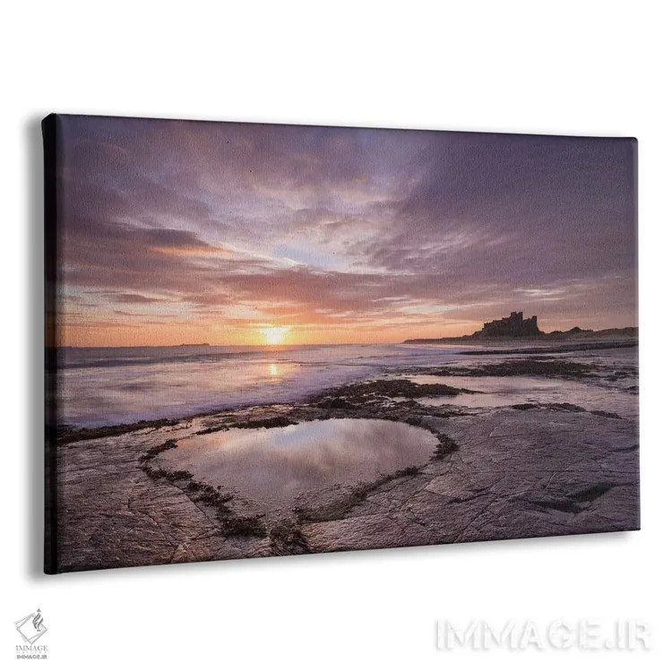 تابلو ساحل ولنتاین اثر آدام برتون - نمای پرسپکتیو محصول