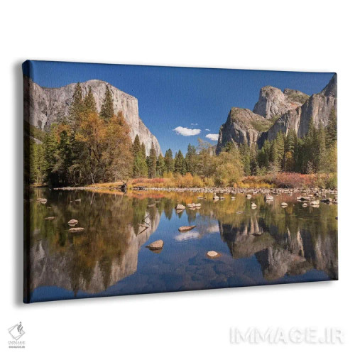 تابلو نمای دره اثر آدام برتون - نمای پرسپکتیو محصول