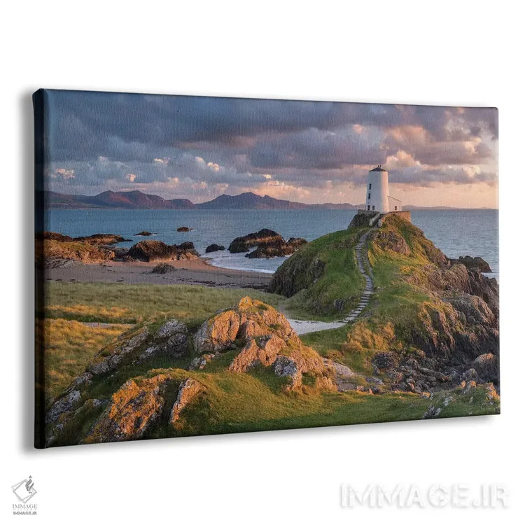 تابلو فانوس دریایی لنددوین اثر آدام برتون - نمای پرسپکتیو محصول