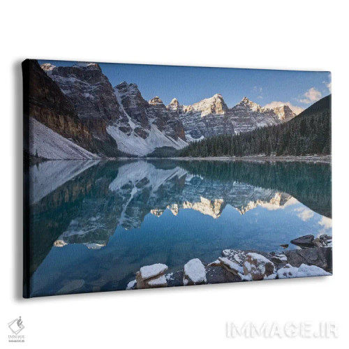 تابلو انعکاسهای دریاچه مورین اثر آدام برتون - نمای پرسپکتیو محصول