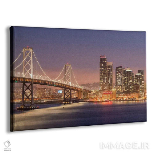 تابلو پل خلیج اوکلند اثر آدام برتون - نمای پرسپکتیو محصول