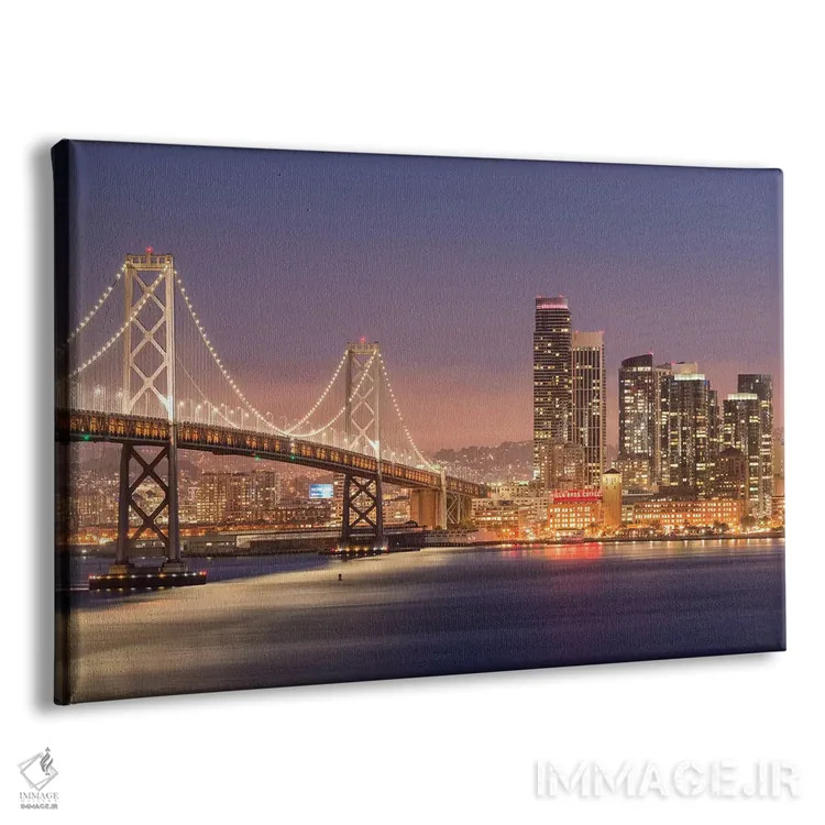تابلو پل خلیج اوکلند اثر آدام برتون - نمای پرسپکتیو محصول