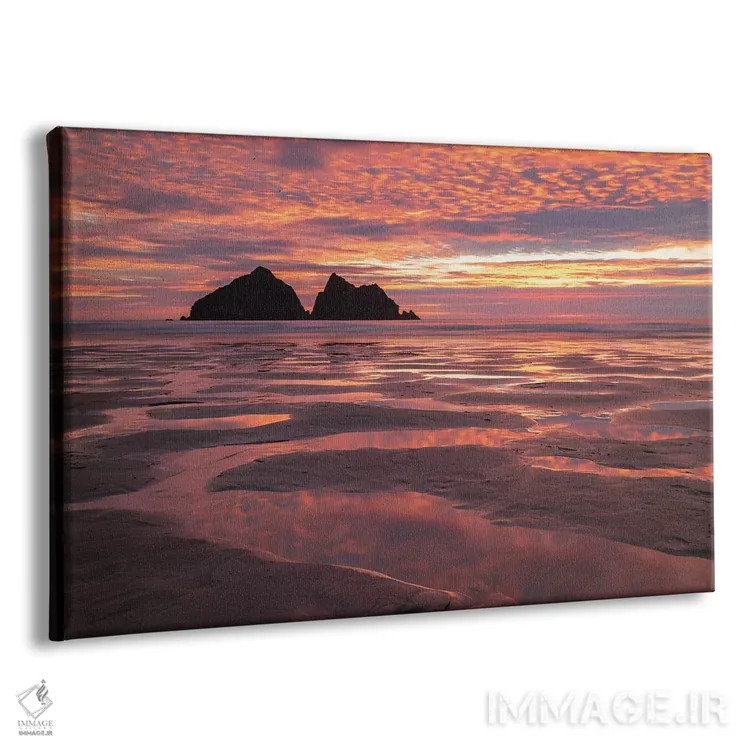 تابلو غروب پلدراک (نام سریال یا شخصیت) اثر آدام برتون - نمای پرسپکتیو محصول