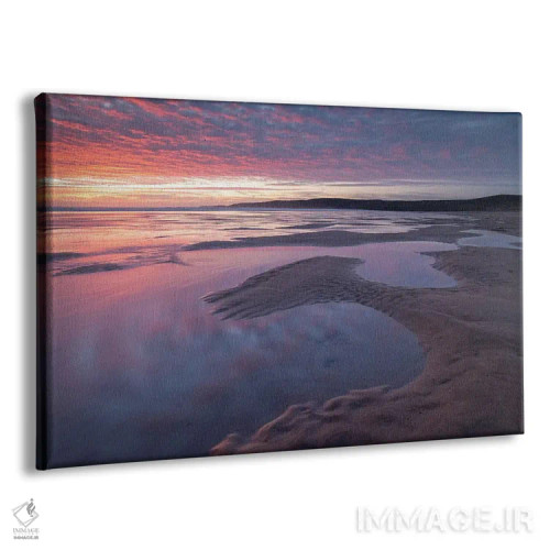تابلو غروب پرمبرکشایر اثر آدام برتون - نمای پرسپکتیو محصول