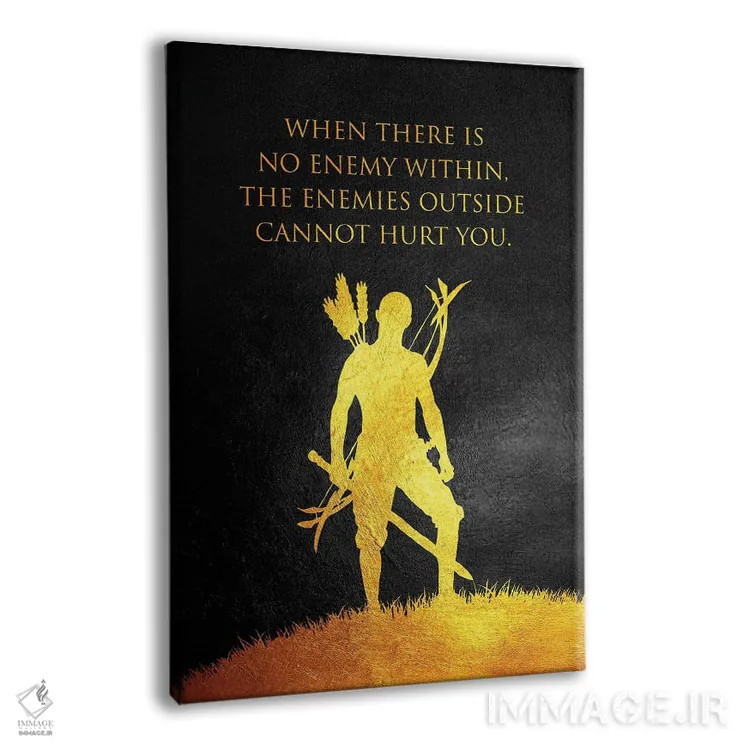 تابلو دشمنی در درون نیست اثر آدریان بالدُوینو - نمای پرسپکتیو محصول