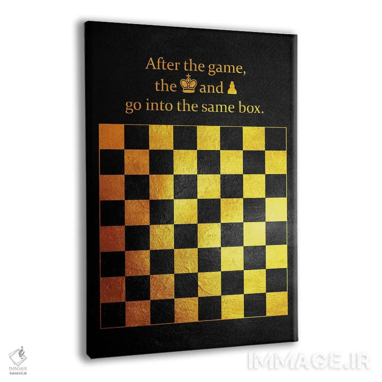 تابلو مرگ به کسی احترام نمیگذارد اثر آدریان بالدُوینو - نمای پرسپکتیو محصول