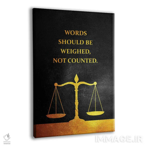 تابلو سخنان را بسنج اثر آدریان بالدُوینو - نمای پرسپکتیو محصول