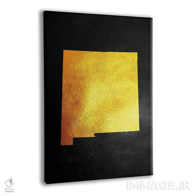 تابلو نقشه طلایی نیومکزیکو اثر آدریان بالدُوینو - نمای پرسپکتیو محصول