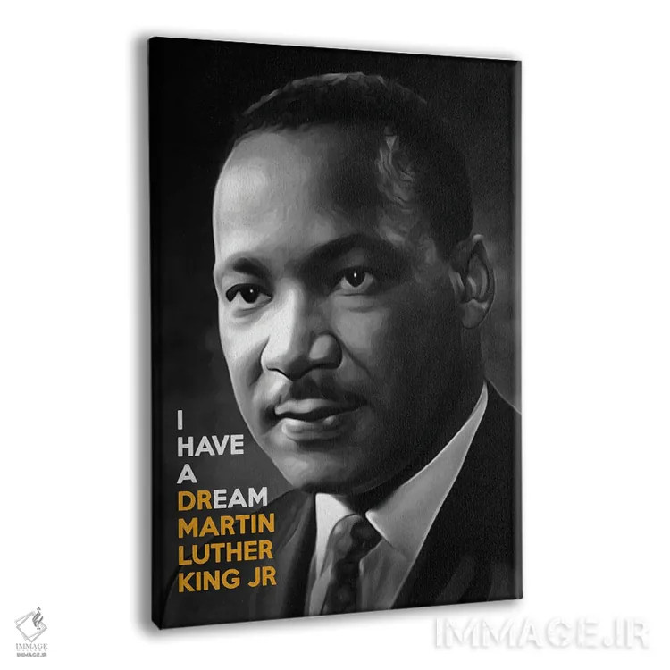 تابلو مارتین لوتر کینگ اثر آدریان بالدُوینو - نمای پرسپکتیو محصول