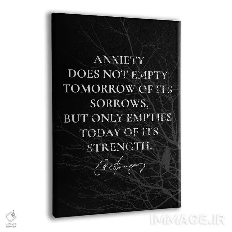 تابلو اضطراب، اندوه و قدرت اثر آدریان بالدُوینو - نمای پرسپکتیو محصول