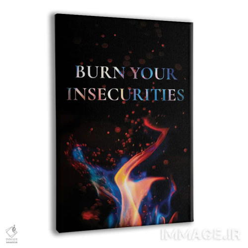 تابلو ناامنیهایت را بسوزان اثر آدریان بالدُوینو - نمای پرسپکتیو محصول