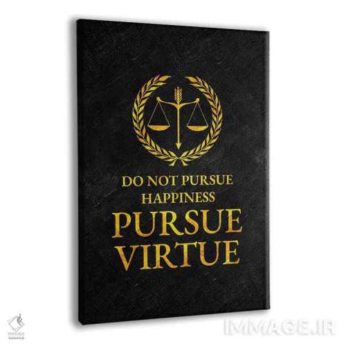 تابلو دنبال فضیلت باش اثر آدریان بالدُوینو - نمای پرسپکتیو محصول