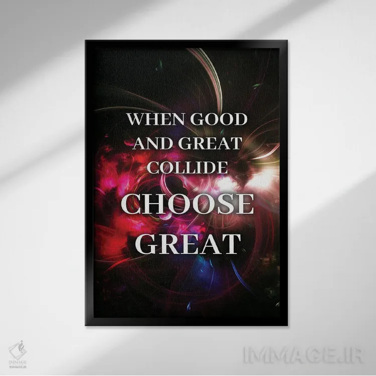 تابلو خوب و عالی اثر آدریان بالدُوینو - نمای قابدار مشکی