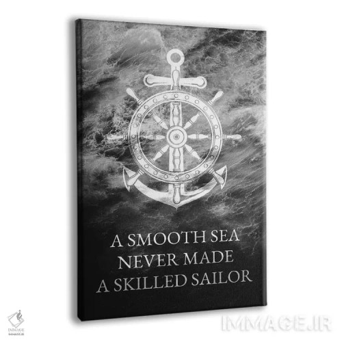 تابلو دریای آرام دریانورد ماهر نمیسازد اثر آدریان بالدُوینو - نمای پرسپکتیو محصول