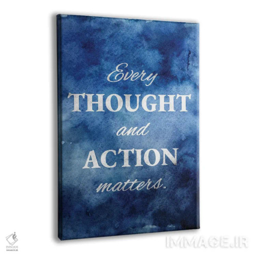 تابلو اندیشه و عمل اثر آدریان بالدُوینو - نمای پرسپکتیو محصول