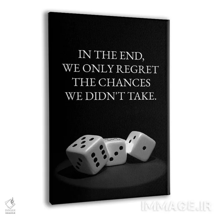 تابلو تاس، ریسک و شانس اثر آدریان بالدُوینو - نمای پرسپکتیو محصول