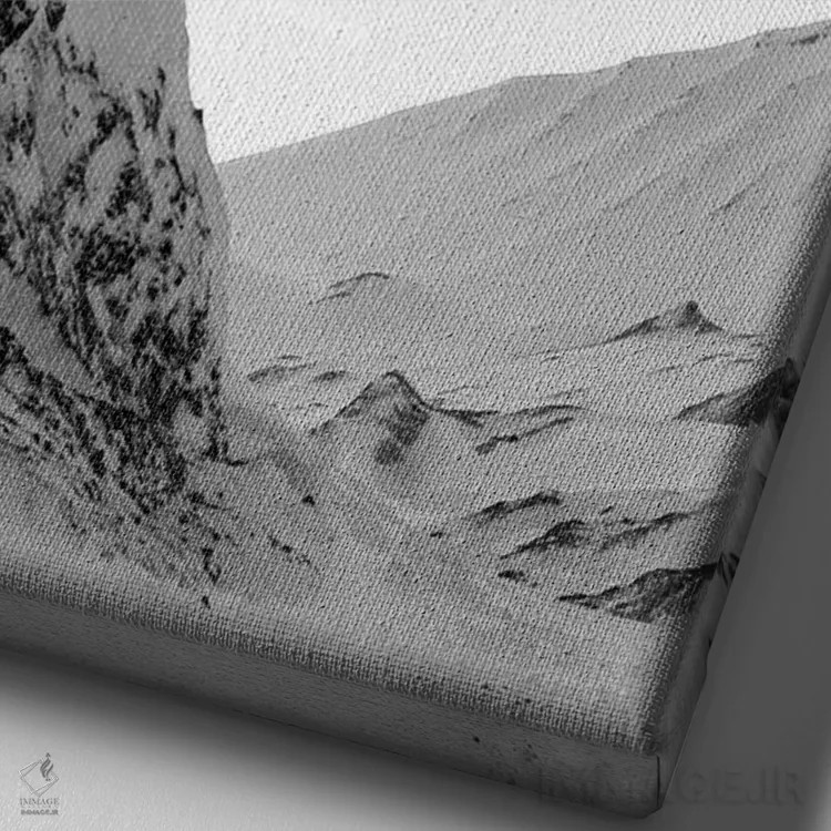 تابلو چشمانداز نظم را تعیین میکند اثر آدریان بالدُوینو - نمای نزدیک بافت بوم