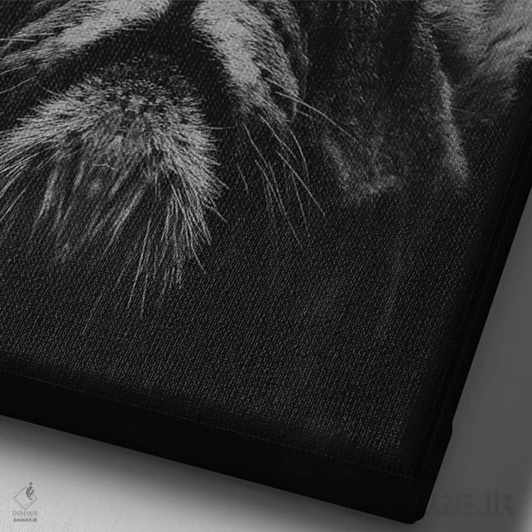 تابلو سهگانهٔ موفقیت اثر آدریان بالدُوینو - نمای نزدیک بافت بوم