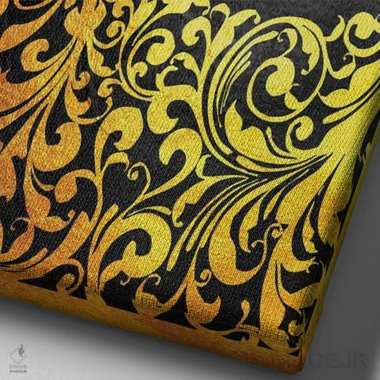 تابلو جمله انگیزشی از مایا آنجلو اثر آدریان بالدُوینو - نمای نزدیک بافت بوم