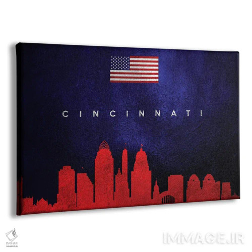 تابلو خط افق سینسینتی، اوهایو اثر آدریان بالدُوینو - نمای پرسپکتیو محصول