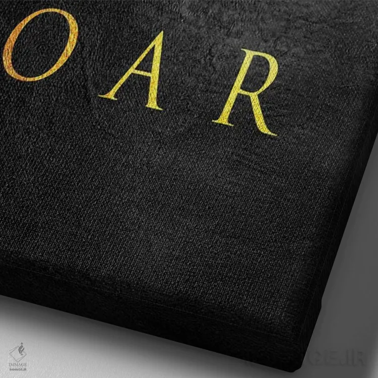 تابلو اوجگیری عقاب اثر آدریان بالدُوینو - نمای نزدیک بافت بوم