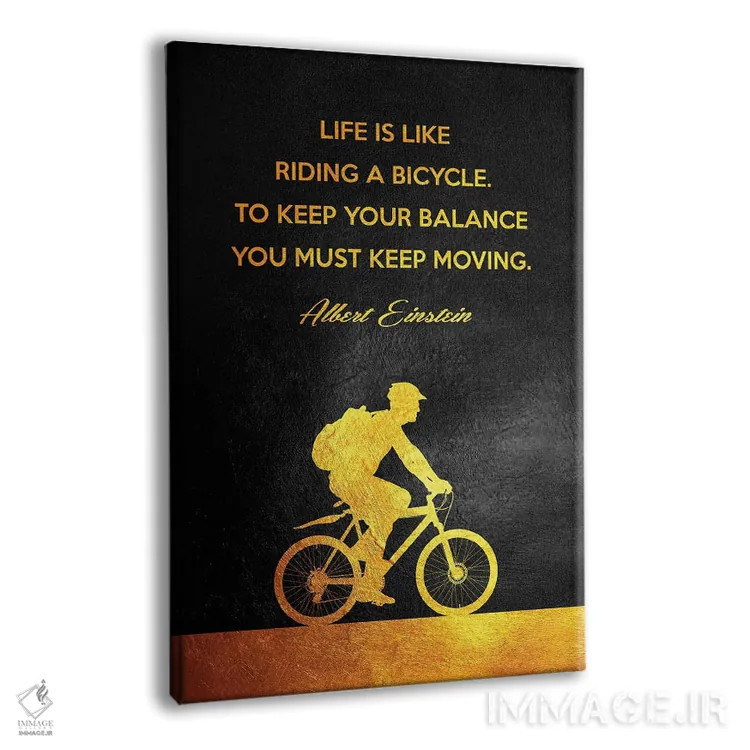 تابلو آلبرت اینشتین اثر آدریان بالدُوینو - نمای پرسپکتیو محصول