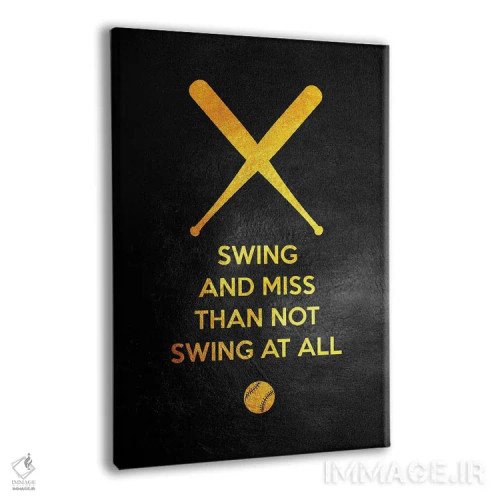 تابلو فقط ضربه بزن اثر آدریان بالدُوینو - نمای پرسپکتیو محصول