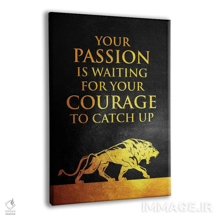 تابلو شور و شجاعت اثر آدریان بالدُوینو - نمای پرسپکتیو محصول