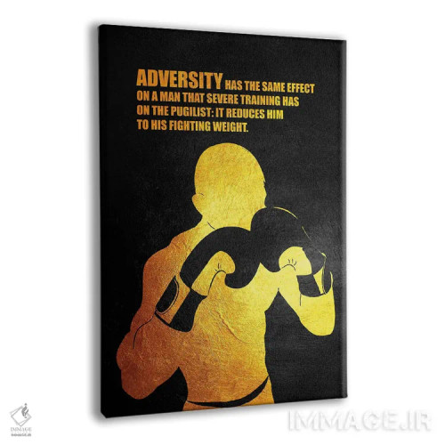 تابلو مبارزه با سختیها (قدرت مقابله) اثر آدریان بالدُوینو - نمای پرسپکتیو محصول