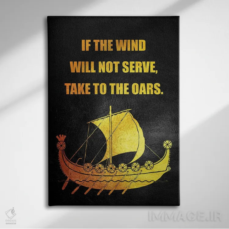 تابلو پاروزنی کن اثر آدریان بالدُوینو - نمای روبهرو روی دیوار