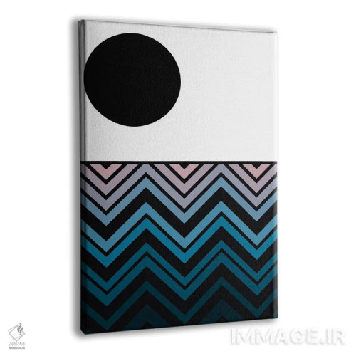 تابلو دریاهای طوفانی اثر اندرو ام بارلو - نمای پرسپکتیو محصول