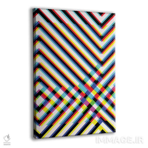 تابلو تار سیاه و سفید ۲ اثر اندرو ام بارلو - نمای پرسپکتیو محصول