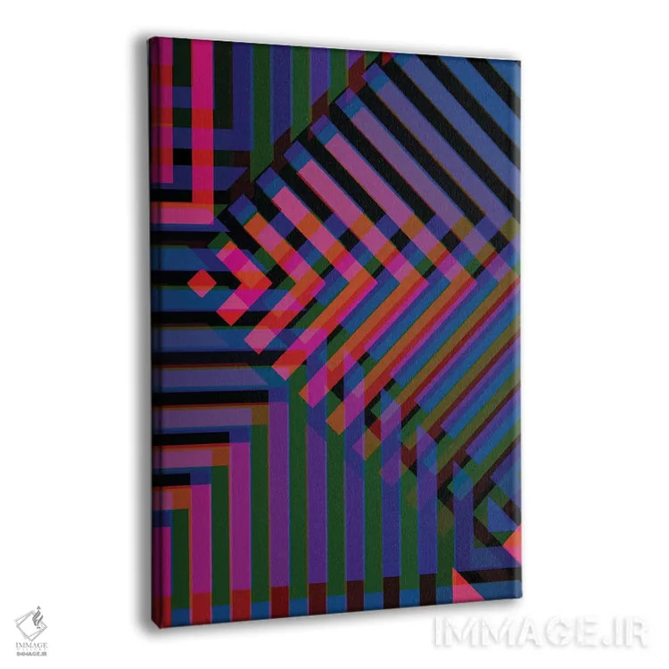 تابلو تار نئونی اثر اندرو ام بارلو - نمای پرسپکتیو محصول