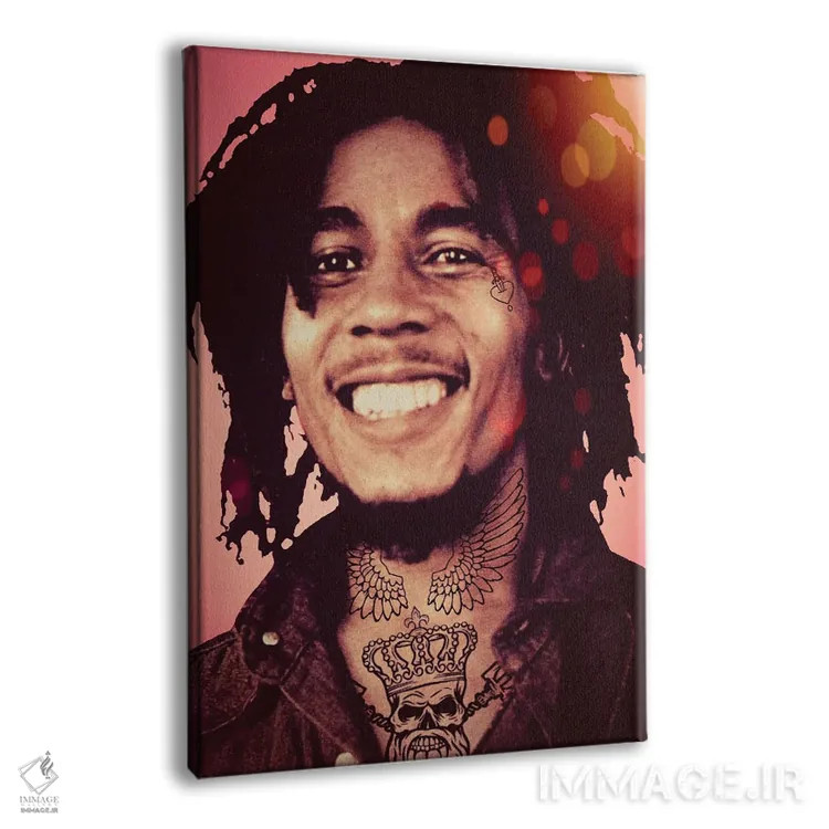 تابلو باب تتو شده اثر اندرو ام بارلو - نمای پرسپکتیو محصول