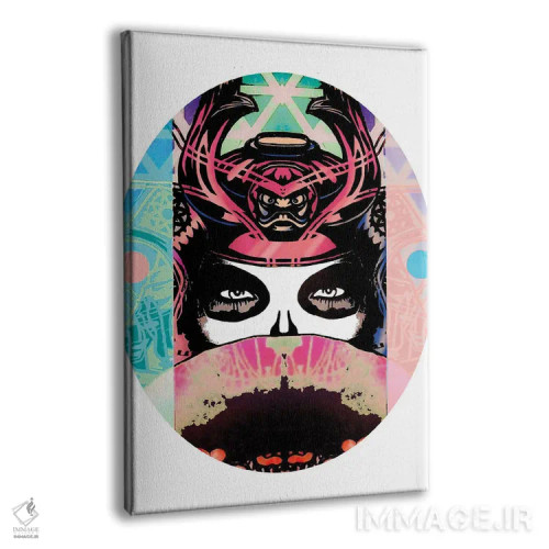 تابلو دختر گیشای سامورایی ۲ اثر اندرو ام بارلو - نمای پرسپکتیو محصول