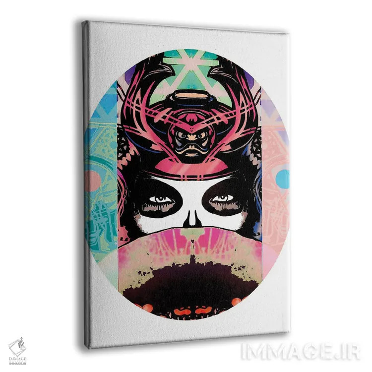 تابلو دختر گیشای سامورایی ۲ اثر اندرو ام بارلو - نمای پرسپکتیو محصول