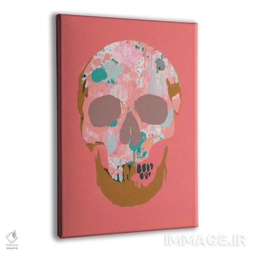 تابلو جمجمهٔ پاشیده اثر اندرو ام بارلو - نمای پرسپکتیو محصول