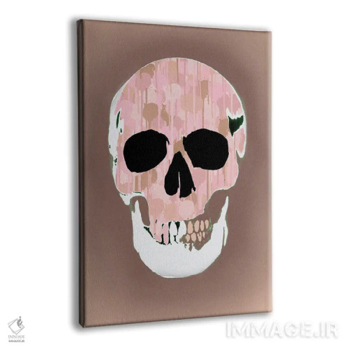 تابلو جمجمهٔ پاشیده ۲ اثر اندرو ام بارلو - نمای پرسپکتیو محصول