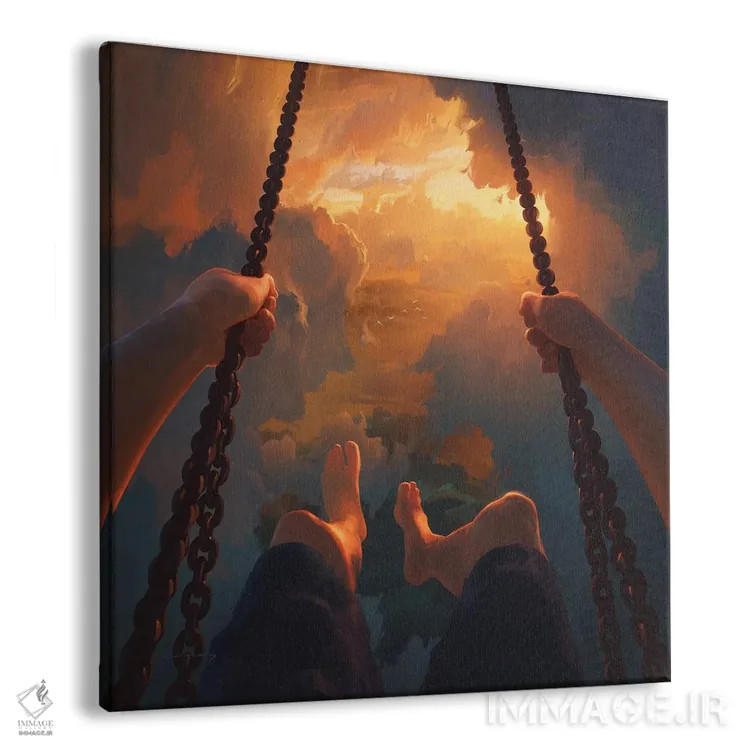 تابلو نمایی از بالا اثر آرتم رادس چبوخا - نمای پرسپکتیو محصول