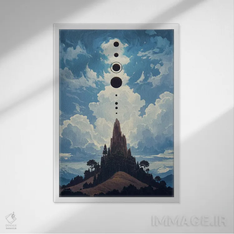 تابلو سیگنالها اثر آرتم رادس چبوخا - نمای قابدار سفید