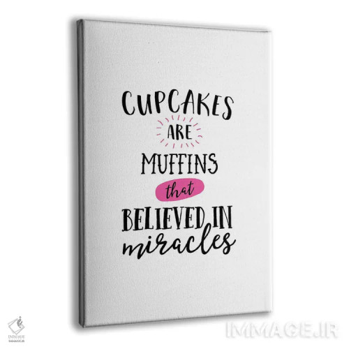 تابلو کاپکیکها معجزهاند اثر پوسترهای طراحی آلچرا - نمای پرسپکتیو محصول